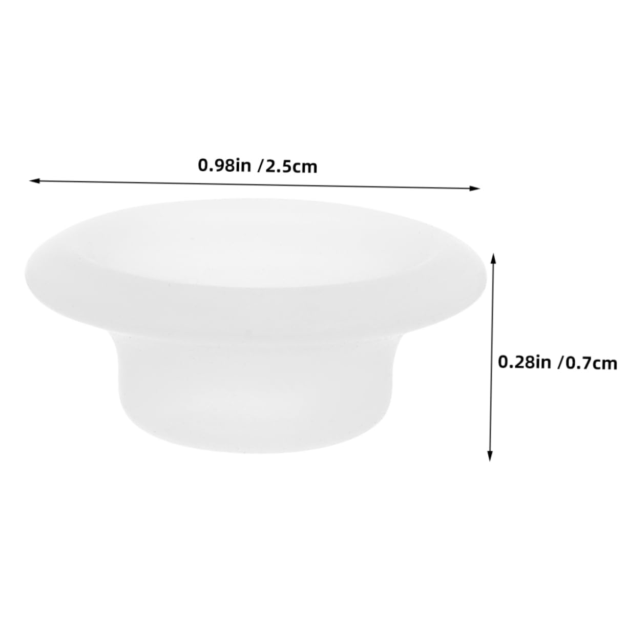 AUTSUPPL 20pcs Silicone Gasket Seals for Beer Soda Bottles Leakproof Washers for Home Brewing Easy Installation Preserves Taste for Beverage Storage