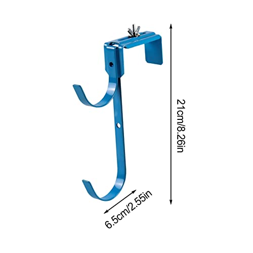 Ganchos para Varas de Piscina - 2 Peças Cabides de Piscina Ajustáveis ​​para Acessórios de Piscina |