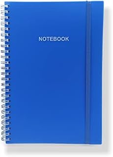 A4 Twinwire Wiro Bound Pastel Notebook Ruled Paper Pad Notes (Pastel Pink) (Apple Green)