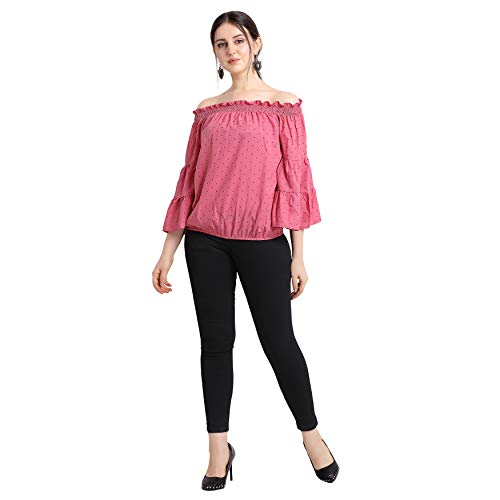 Image of OOMPH! Women's Crepe Off Shoulder Top