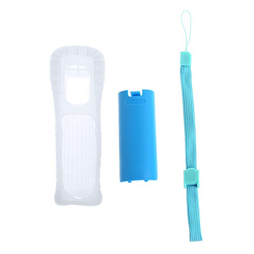 Mando a distancia para mando a distancia Wii de reemplazo de funda cubre la correa de silicona y la muñeca Wii para la funda