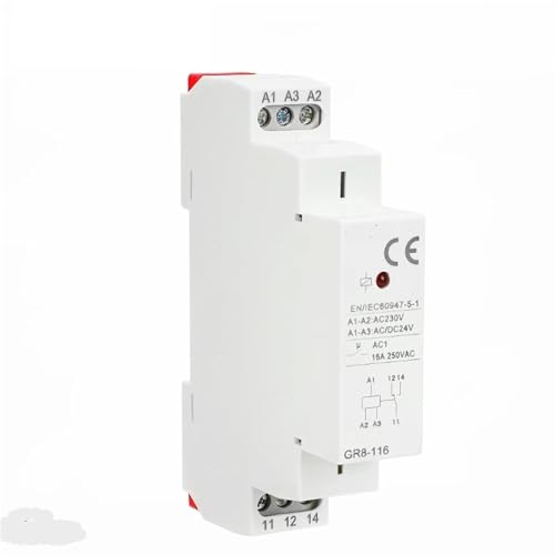 Relais intermédiaire GR8 AC110V 230V commutateur auxiliaire 8A 16A