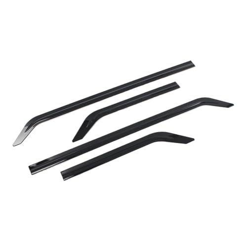 �ƌ݊��������� Honda CRV/CR-V 2023 2024 2025 �Ή� �ԊO���A�N�Z�T���[ �T�C�h�h�A �{�f�B���[���f�B���O�X�g���b�v �I�[�o�[���C ABS �N���[�� 4��(Shiny black B)