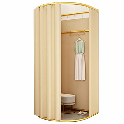 Magasin de vêtements cabine d'essayage vestiaire vertical spacieux en U