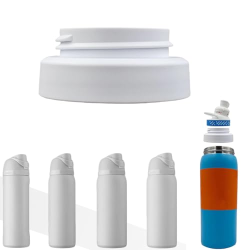 Water Bottle Adapter Compatible with Owala FreeSip 24/25/32/40oz to Cirkul,BPA Free Plastic, Food Grade Silicone,Fits For Owala FreeSip 24/25/32/40oz Bottles