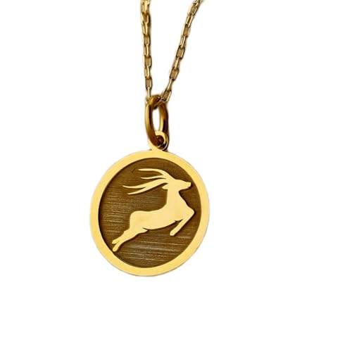 Amoureux des cerfs cadeau idéal | Collier pendentif animal argent femme