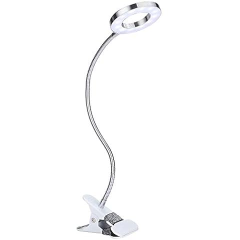 Lámpara de Escritorio LED con Clip Ajustable Cover