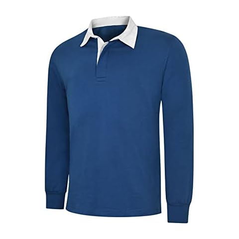 PROSTYLE SPORTS Men's Classic Rugby Shirt Cover