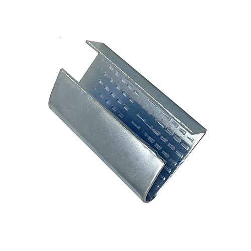 packaging strapping open serrated seals for 5834 strap width polyester pet strapping banding strapping clips plastic poly strapping metal bucklepack of 100