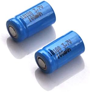 Compatible for 4PCS 3.7V 10180 Lithium ion Rechargeable Battery li-ion Cell baterias pilas 100MAH for led Flashlight Digital Device