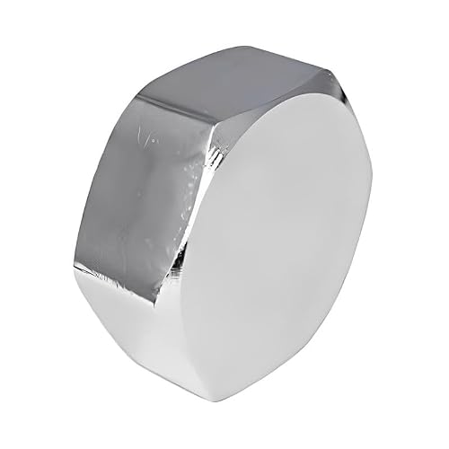 3/4" Chrome Plated Brass Threaded Cap (Known as Brass Pipe Fittings/bsp Fittings/Brass Threaded Cap/Screw caps/Chrome Plumbing Fittings Also Available in 1,2,5 and 10 Bag Quantities)
