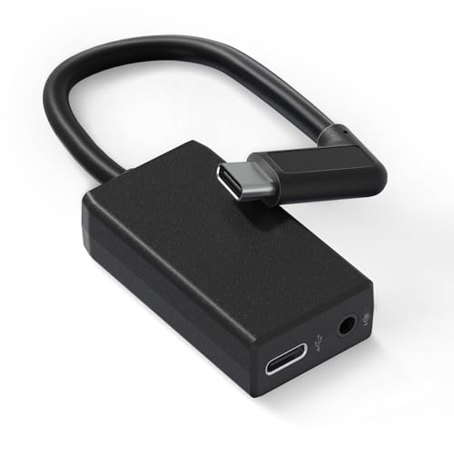 Runpower Adaptateur de Micro Externe avec connecteur de Type C pour caméra GoPro Hero Toutes Les...