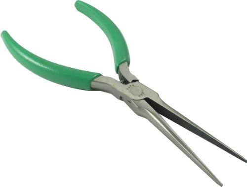 Xcelite 6" Long Needle Nose Pliers, Serrated Jaws