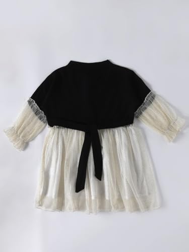Image of mini mama Girl's Satin A-Line Midi Special Occasion Dress
