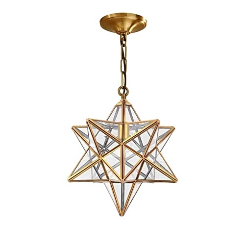 Lustre en cuivre morave vintage style scandinave pour loft élégant