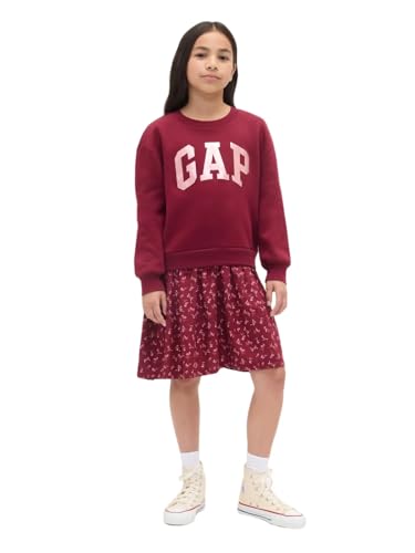 Image of Gap Girls' Short Sleeve Logo Dress