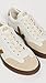 Veja Women's Leather Volley Sneakers, White Tent Bark, 5 Medium US