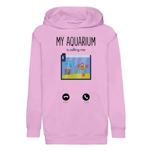 Sweat à capuche enfant passion poissons pour l'école