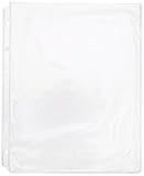 Sparco Sheet Protectors, Heavy-Duty, Top Load, 11 x 8-1/2 Inches, 50 per Box, Clearear (SPR73907)