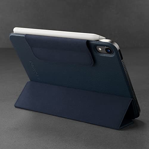 Torro Smart Folio Compatible With Ipad Mini 6 - Leather Ipad Mini 6Th Generation 2021 Smart Case Magnetic Cover With Auto Wake/Sleep And Stand Function (Blue) #TOP2