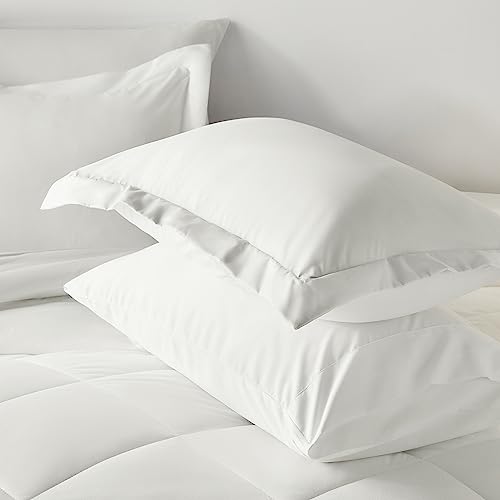 Cozylux King Comforter Set With Sheets 7 Pieces Bed In A Bag Ivory All Season Bedding Sets With Comforter, Pillow Shams, Flat Sheet, Fitted Sheet And Pillowcases, Cream, King #TOP4