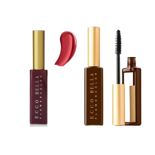Ecco Bella Plant-Based Vegan Natural Glow Kit, Natural Lip Gloss ...