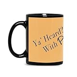 Coffee Mug Ya Collage Heard Black Ceramic With Gifts Perd 11oz 15oz Classic Mug For Tea, Latte, Coffee,Chocolate