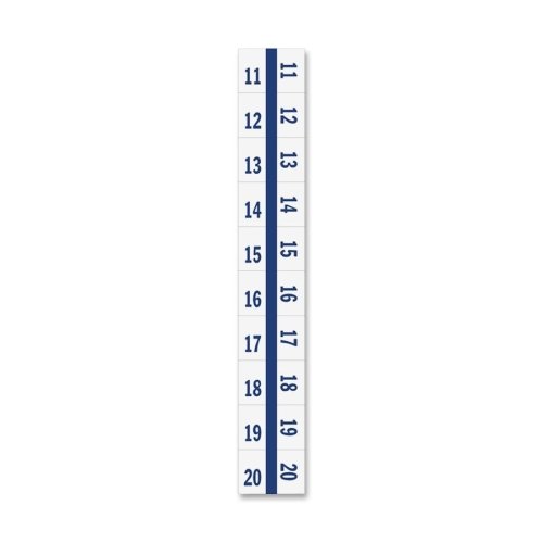 Tabbies Legal Index Divider Tabs - 10 x Tab - Printed11-20 - 850 x 11 - 100 Pack - White Divider