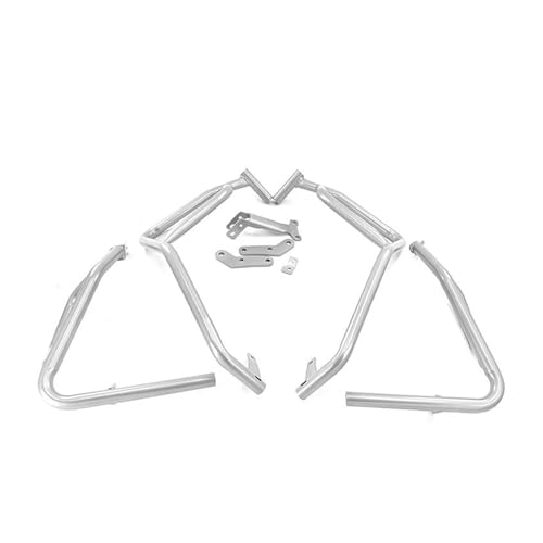 Barre Protection Châssis XL 750 Transalp 2024 : Finition Supérieure Argent