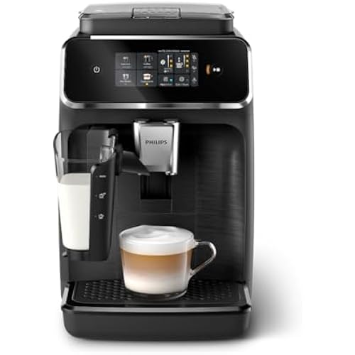 PHILIPS 2300 Series Fully Automatic Espresso Machine, LatteGo Milk System