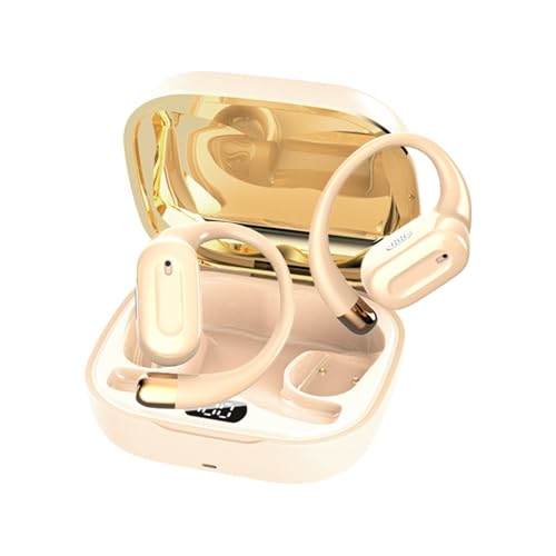 Open Earbuds Wireless, Portable Sports Headphones, True Wireless Players, Lightweight Waterproof Design Comfortable Fit for Wome