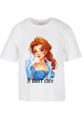 Miss Tee Don't Care Handsign Tee idéal pour un look streetwear décontracté