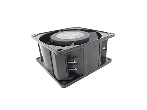 Bgears B-Blaster-Ac 80X38Mm Ac 100-125V High Speed Extreme Airflow Cast Aluminum 2 Ball Bearing Fan #TOP5