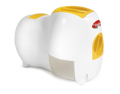 Reber Râpe électrique 'Fido' einschalt Bouton de Sécurité, cuve Amovible Unité de Fixation (fusers) Branches en Acier. Système de Pression Personne Protection.