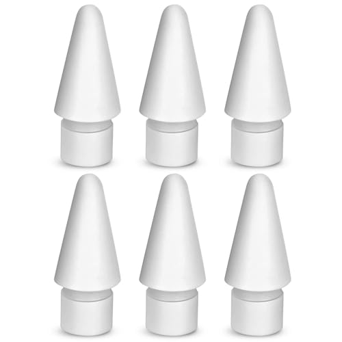 Ya en manzanajugosa.com: flintronic 6PCS Puntas Compatible con Apple Pencil 1 y 2 Generación, Puntas para el Apple Pencil para iPad Pro Ipencil, Puntas de Lápiz de Apple iPad Pro, Blanco