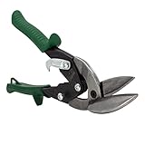 Midwest Tool & Cutlery Aviation Snip - Right Cut Offset Tin Cutting Shears with Forged Blade & KUSH'