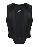Zandonà Competition Vest Kid x9 (Altezza 151-165cm), Gilet Protettivo Equitazione Unisex Bambino, Nero, Unica