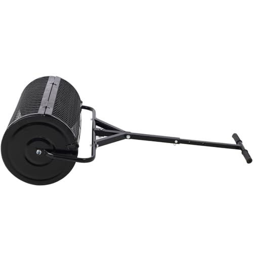 Geelife Esparcidor de Turba 24 Pulgadas Acero Negro miniatura 7