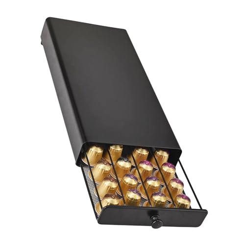 Tiroir de rangement pour 40 capsules de café en fer robuste solide - 2