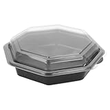 Disponibile in colore nero Cassa - 680 Ml 19X19X5 Cm Nero Ps - 50 Unità