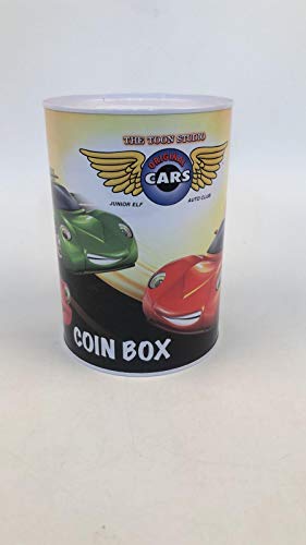 The Tin Box Kids Coin (Money) Bank - Cars - Coin Box