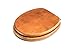 Croydex Antique Solid Pine Toilet Seat - Ergonomically Shaped for Comfort, Adjustable Hinges 110-200mm, Brass Fixings, All Fittings Included, 48x38x7cm, Easy to Install Wooden Toilet Seat