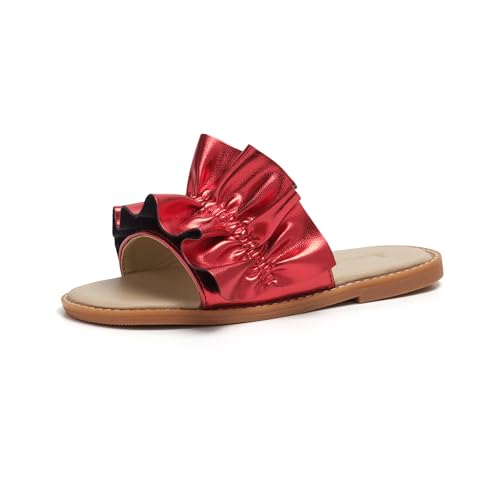 Image of THEE BRON Girls Cute Slip-On Slippers Stylish Sandals for Toddlers & Kids