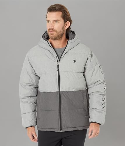 U.S. POLO ASSN. Heather Puffer Jacket4