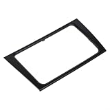 Auto CD Box Radio Blende Verkleidung für Golf 6 GTI MK6, ABS Kunststoff Mittelkonsole Panel Rahmen, OEM 5K0858061F Ersatzteil, Schwarz Armaturenbrett Audio Frontplatte Abdeckung