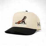 The Mad Hatter, Men & Women's Trucker Hat, Premium Embroidered Adjustable Snapback for Everyday Wear - Punch the Monkey (Punch - Retro Black/Natural)
