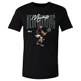 500 LEVEL Miomir Kecmanovic Tennis Shirt (Black, X-Large)
