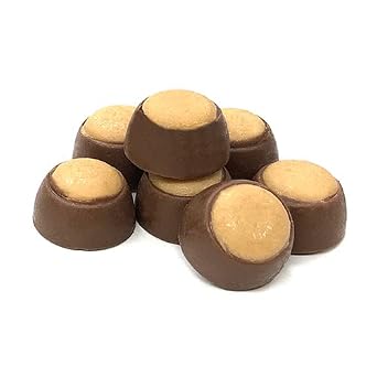 Mini Milk Chocolate Peanut Butter Buckeyes - 3 LB Bulk Bag