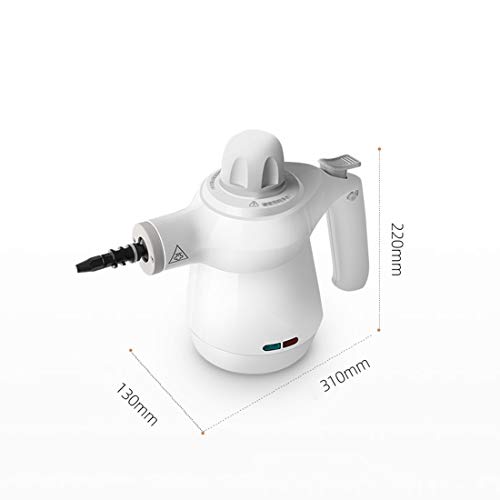 LTLWSH Vaporeta de Limpieza de Mano Portátil Multiusos Vaporizador Limpiador a Vapor con 9 Accesorios para Quitar Manchas en Tapicería de Coche, Hogar, Cocinas, Alfombras, Cristales, Sofá - imagen 7