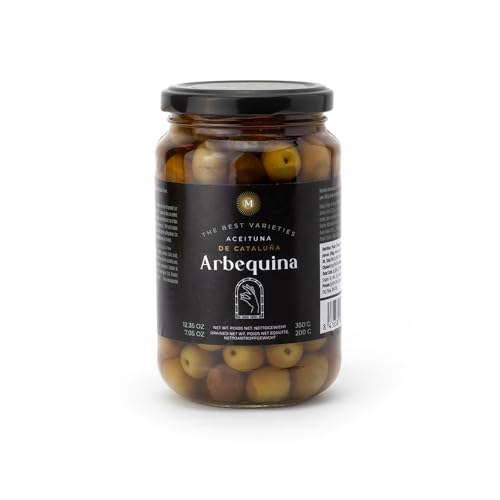 Triana Olivas by Don Gastronom. Arbequina Olives. 350g (12.35oz). Triana Olivas by Don Gastronom. Arbequina Olives. 350g (12.35oz).